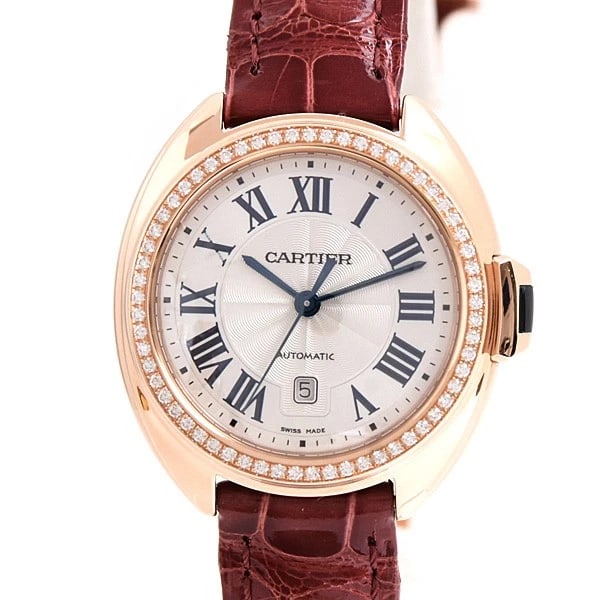 CARTIER CLÉ PINK GOLD 750PG WATCH (1 of 2)