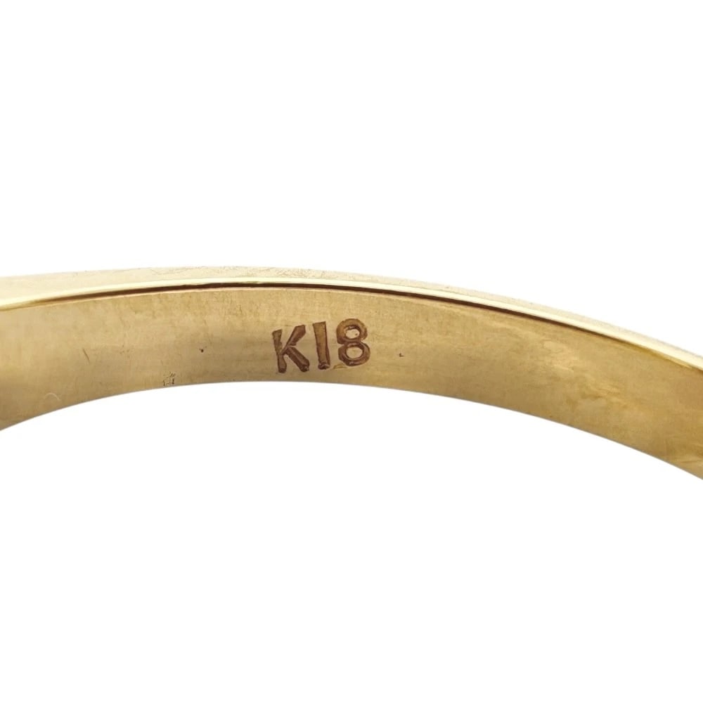 RING K18 YELLOW GOLD RUBY - 5