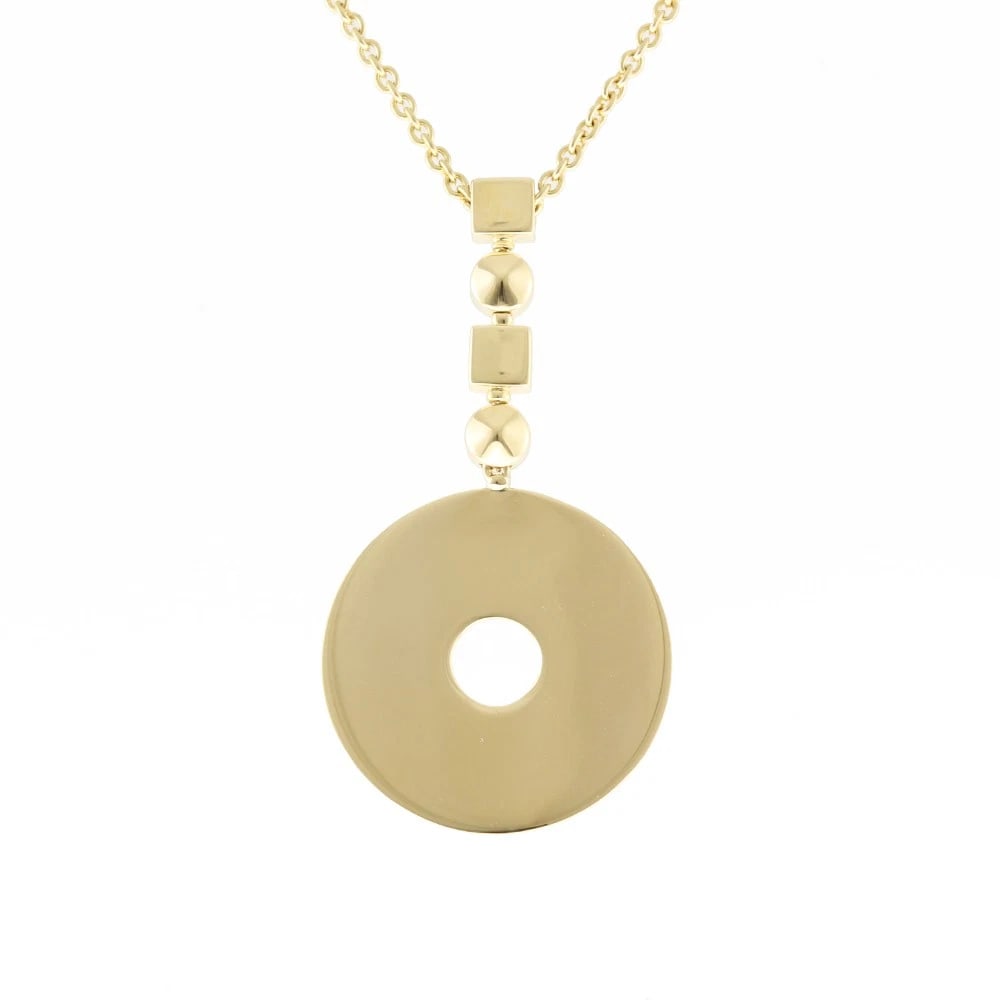 BVLGARI NECKLACE K18 YELLOW GOLD: BVLGARI Necklace K18 yellow gold Brand: BVLGARI Type: Necklace Material: K18 yellow gold Color: gold Size: Total Length:44cm Chain width:2.0mm Adjuster can position (distance from