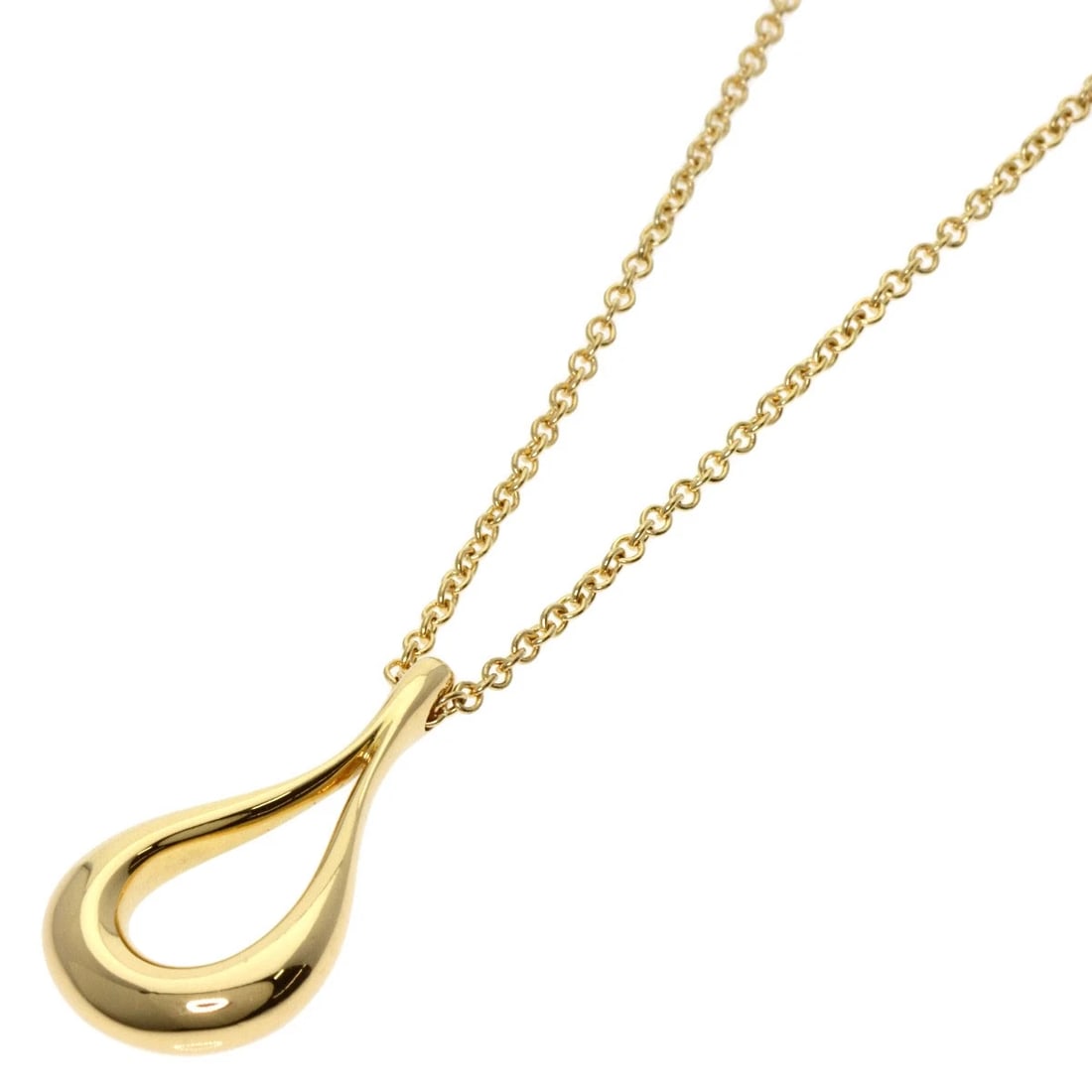 TIFFANY&CO. NECKLACE K18 YELLOW GOLD (1 of 4)