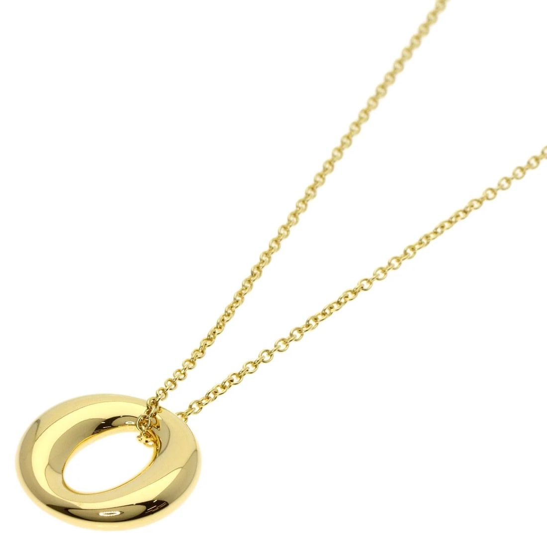 TIFFANY&CO. NECKLACE K18 YELLOW GOLD (1 of 6)