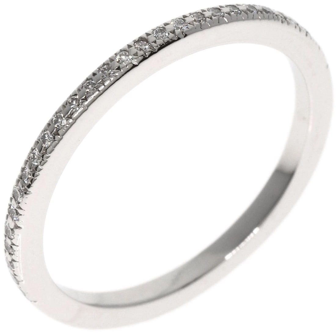 TIFFANY&CO. HALF ETERNITY DIAMOND RING PLATINUM PT950 - 2