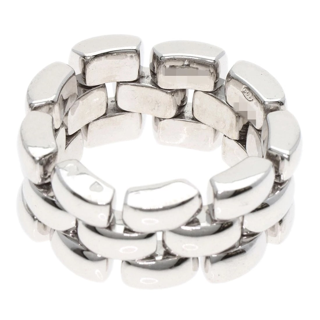 CHAUMET KESIS RING K18 WHITE GOLD: Chaumet Kesis Ring K18 White Gold Brand: Chaumet Type: Ring Material: K18 White Gold Color: Silver Size: 6(US) Accessories: None Accessories Notice: When purchasing pre-owned goods, please