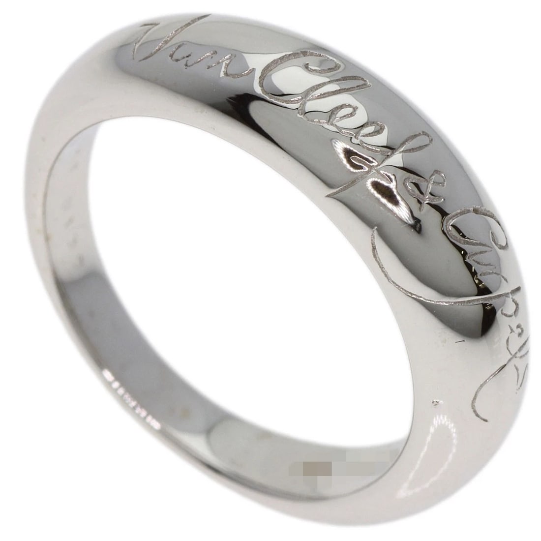 VAN CLEEF & ARPELS TENDOLMON SENIOR TULLE RING K18 WHITE GOLD: Van Cleef & Arpels Tendolmon Senior Tulle Ring K18 White Gold Brand: Van Cleef & Arpels Type: Ring Material: K18 White Gold Color: Silver Size: 4.25(US) Accessories: None Accessories Notice