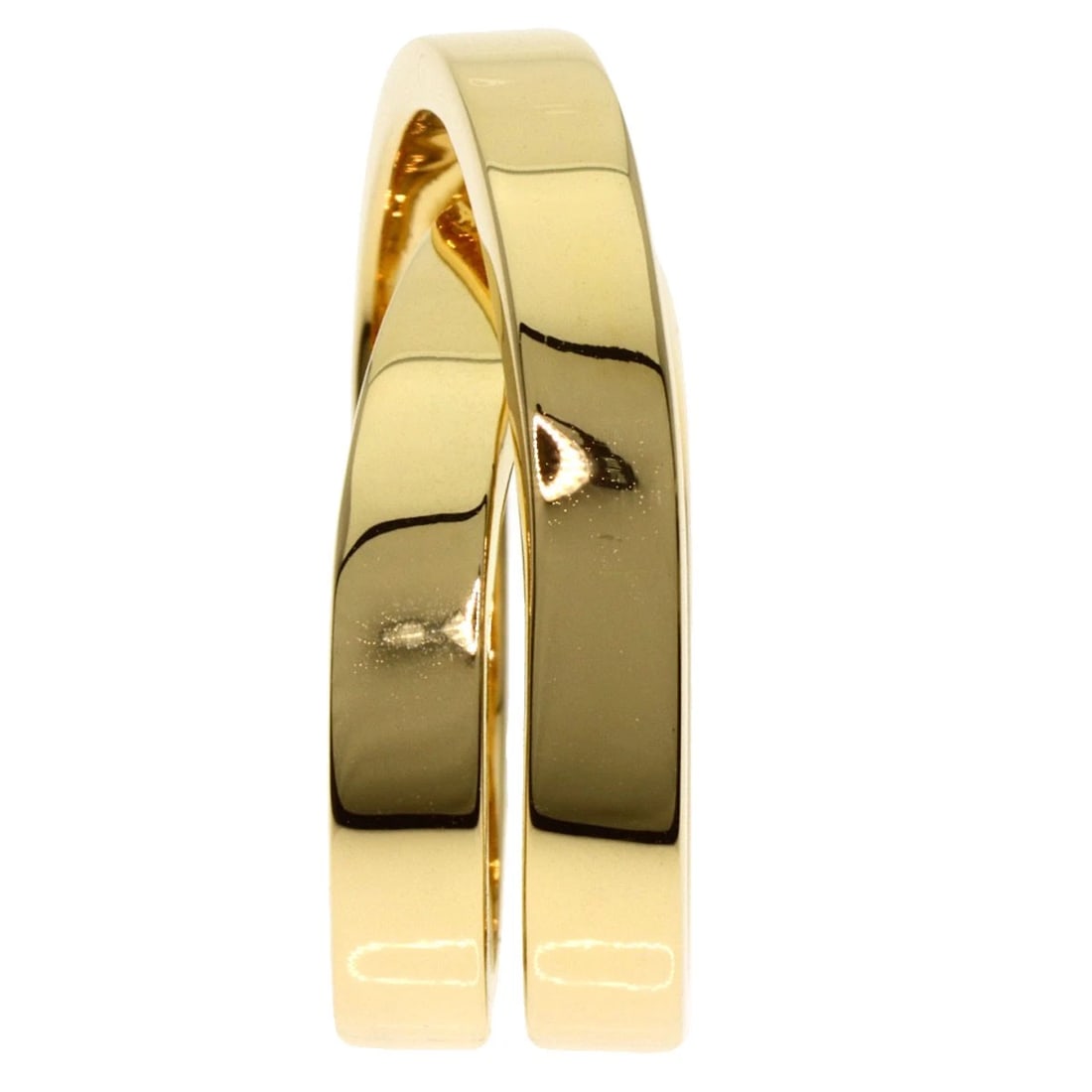 CARTIER PARIS RING K18 YELLOW GOLD: CARTIER Paris Ring K18 Yellow Gold Brand: CARTIER Type: Ring Material: K18 Yellow Gold Color: Gold Size: 6.5(US) Accessories: None Accessories Notice: When purchasing pre-owned goods, pleas