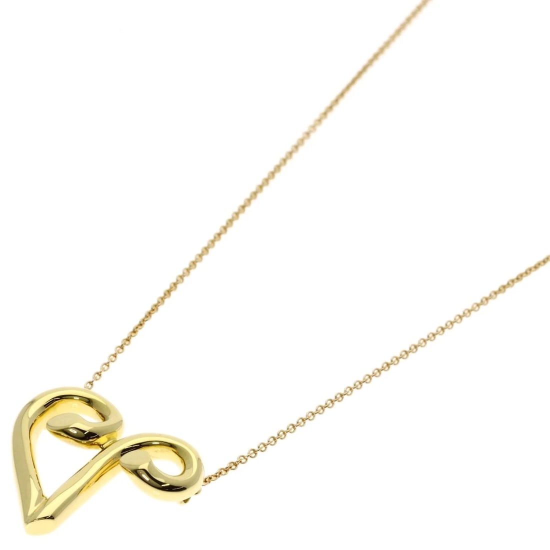 TIFFANY&CO. NECKLACE K18 YELLOW GOLD (1 of 4)