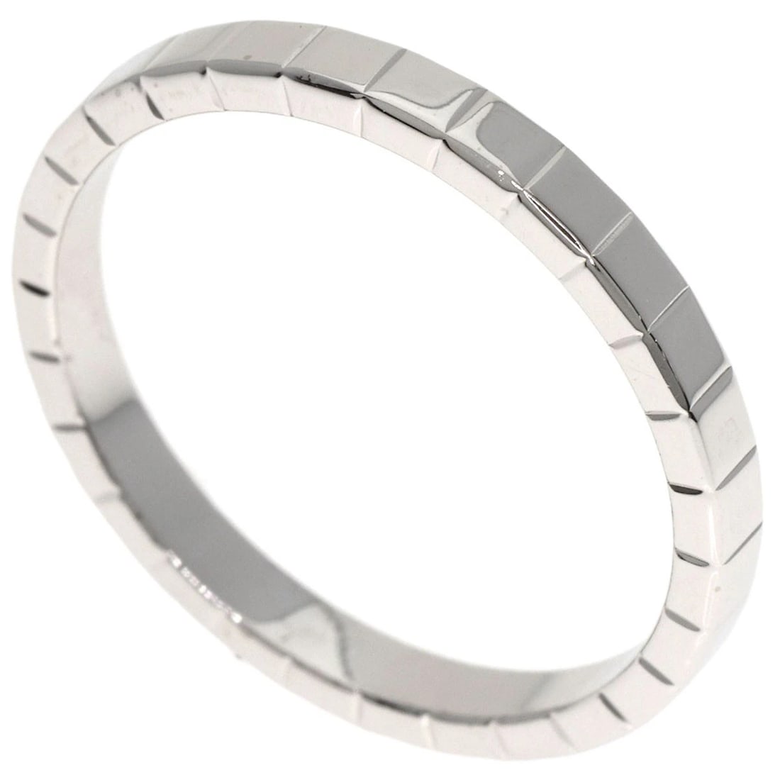 CHOPARD ICE CUBE RING K18 WHITE GOLD: Chopard Ice cube Ring K18 White Gold Brand: Chopard Type: Ring Material: K18 White Gold Color: Silver Size: 7.75(US) Accessories: None Accessories Notice: When purchasing pre-owned goods, p