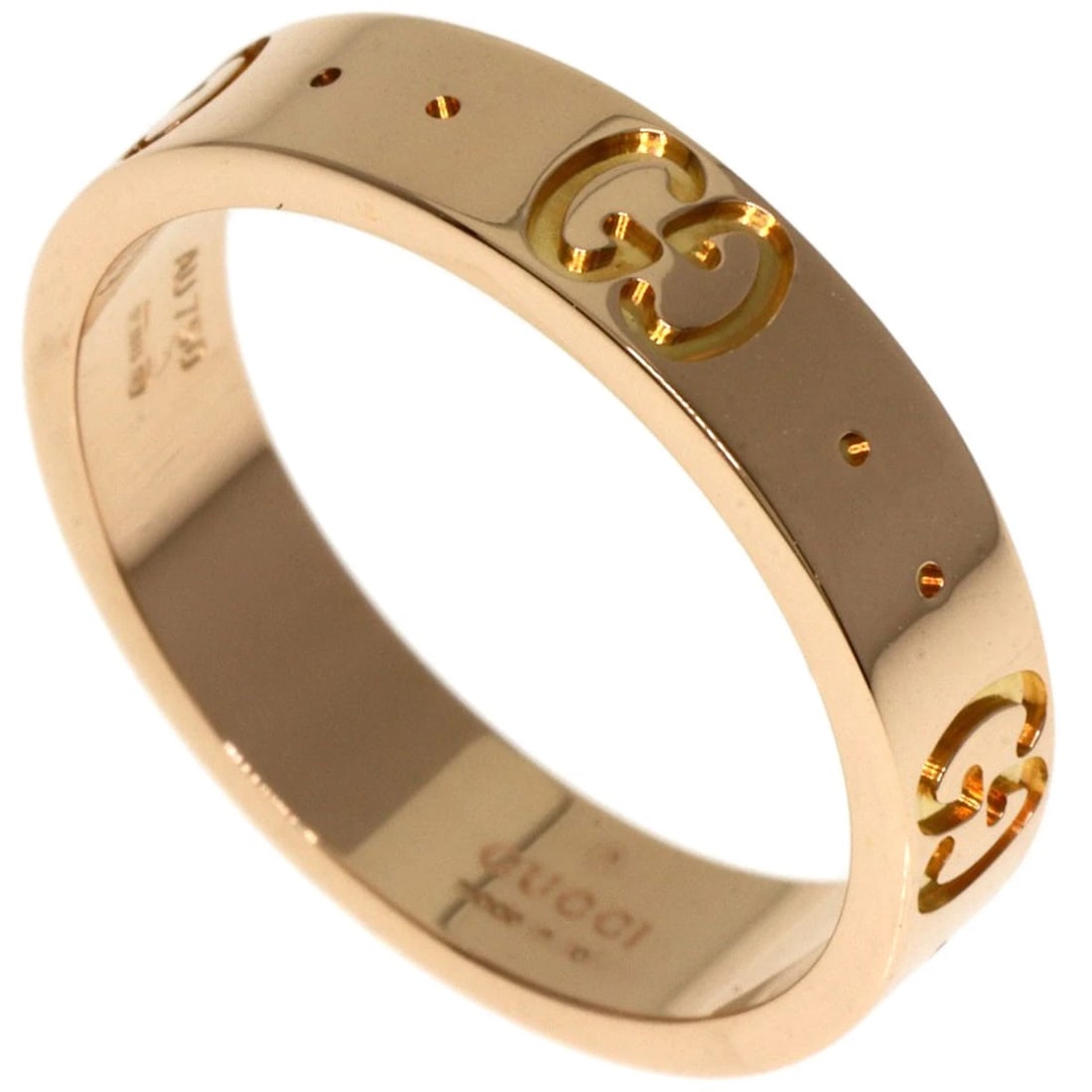 GUCCI ICON RING K18 PINK GOLD (1 of 4)
