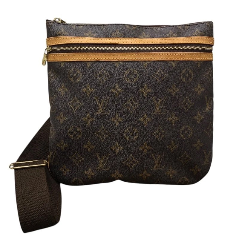 LOUIS VUITTON POCHETTE BOSPHORE BROWN MONOGRAM SHOULDER BAG (1 of 9)