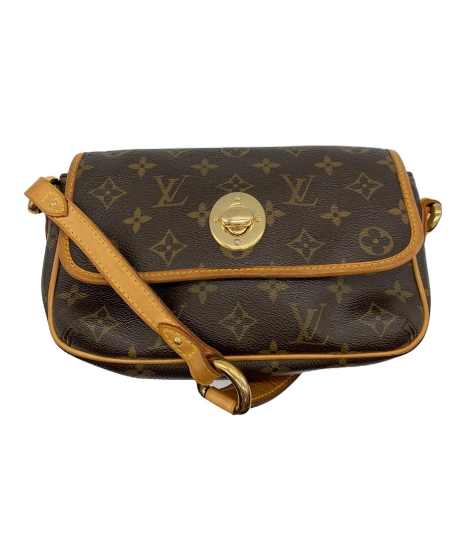 LOUIS VUITTON MONOGRAM TIKAL PM: LOUIS VUITTON Monogram Tikal PM Brand: LOUIS VUITTON Type: Handbag Material: Monogram Color: Brown Size: H:16cm / W:24.5cm / D:8cm Accessories: None Accessories Notice: When purchasing