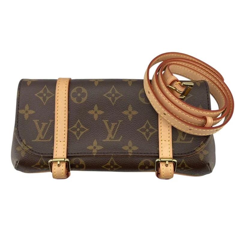 LOUIS VUITTON POCHETTE MARELLE BROWN MONOGRAM CANVAS (1 of 9)