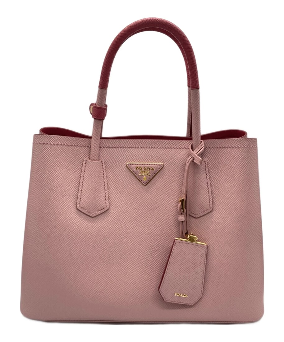 PRADA SAFFIANO CUIR DOUBLE TOTE BAG (1 of 8)