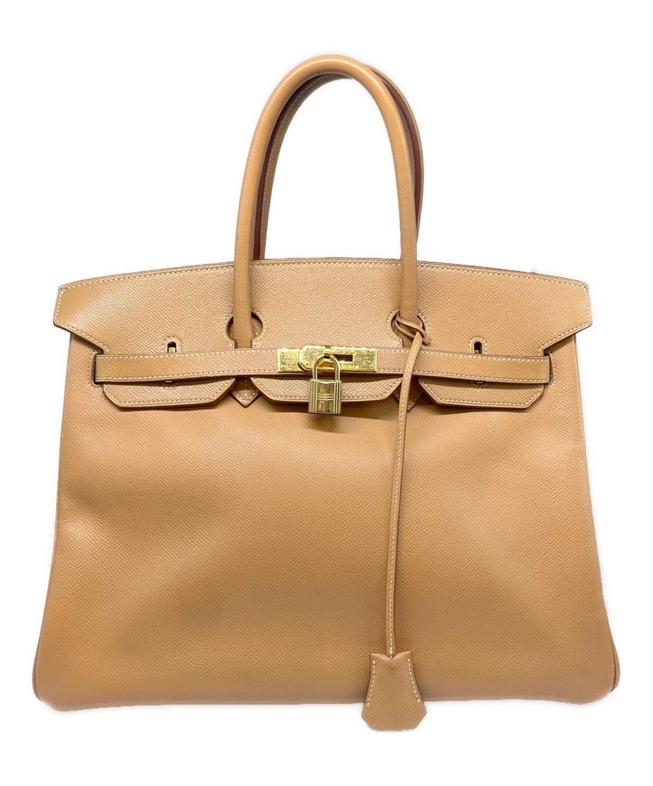 HERMES BIRKIN CHEVRE/BEIGE (1 of 8)