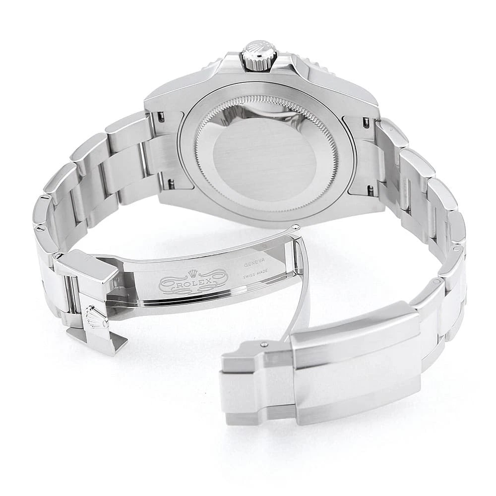 ROLEX GMT MASTER II BLACK OYSTER BRACELET WATCH - 5