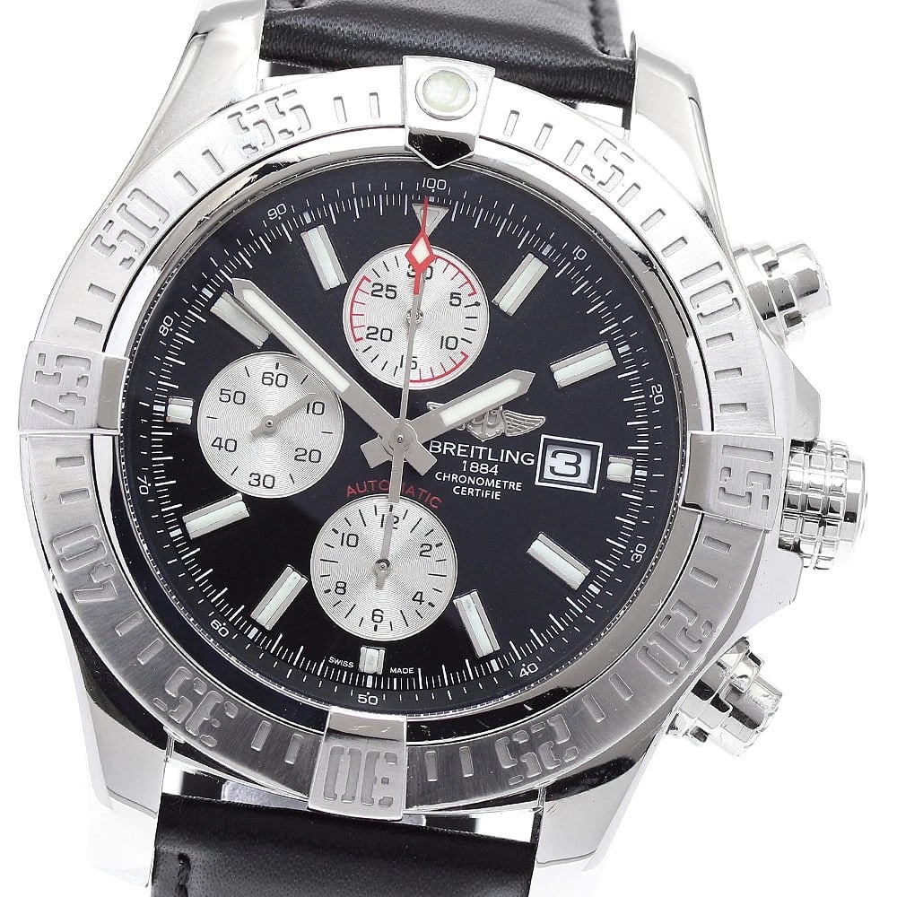 BREITLING SUPER AVENGER CHRONOGRAPH AUTOMATIC WATCH (1 of 4)