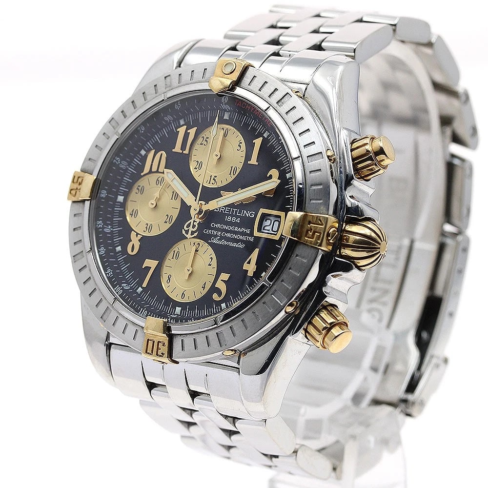 BREITLING CHRONOMAT EVOLUTION DATE AUTOMATIC WATCH - 2