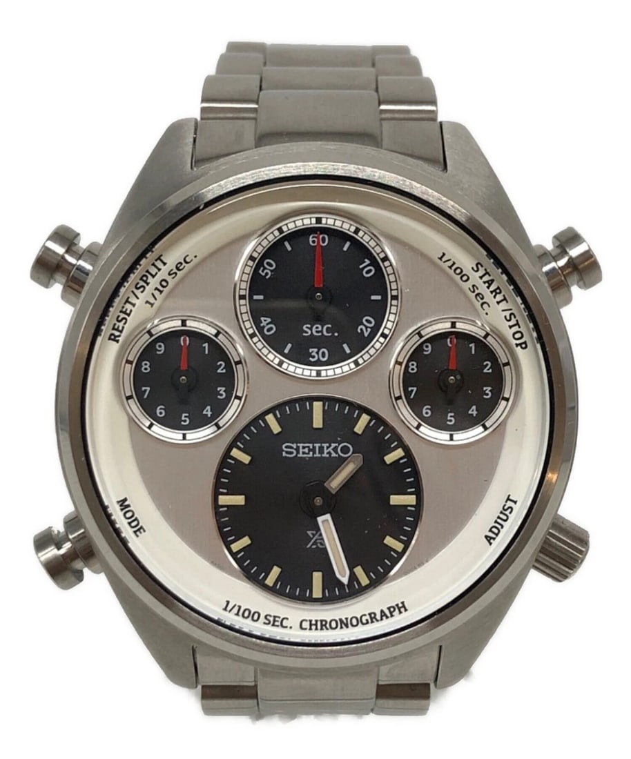 SEIKO PROSPEX SPEEDTIMER WATCH: SEIKO Prospex SPEEDTIMER Watch Brand: SEIKO Type: Wrist watch Material: Band Material None, Case Material None Color: Dial Color White X Silver Size: Case size Dial size 4.5cm × 4.5cm Max