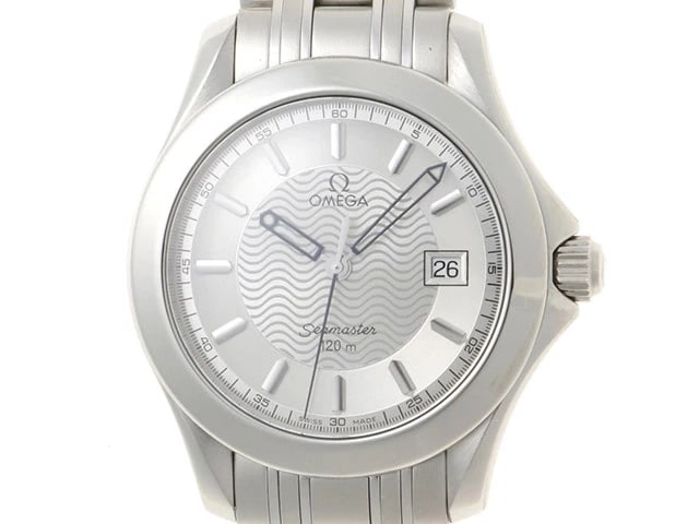 OMEGA SEAMASTER QUARTZ WATCH: OMEGA Seamaster Quartz Watch Brand: OMEGA Type: Wrist watch Material: Band Material None, Case Material [ Material ] SS Color: Dial Color None Size: Case size Size36mm Bracelet18.5cm 