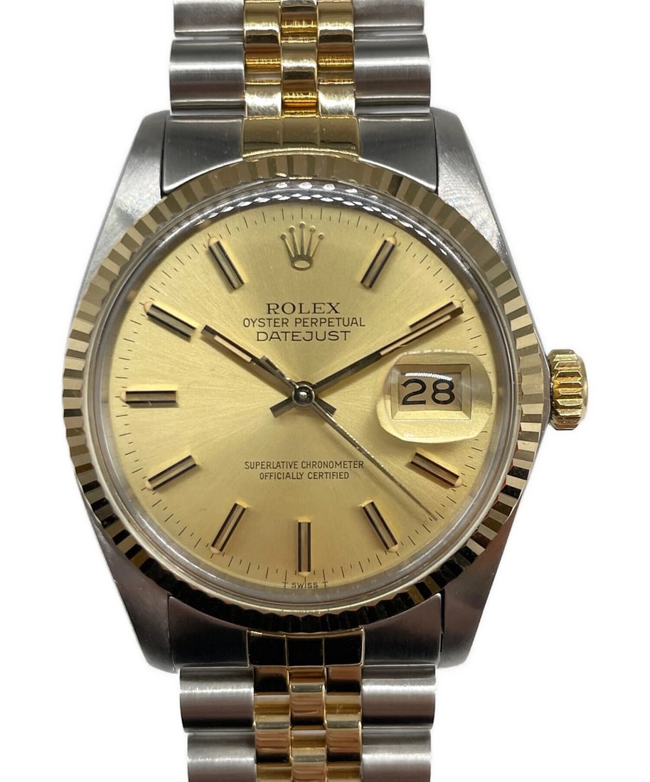 ROLEX DATEJUST COMBI WATCH (1 of 6)