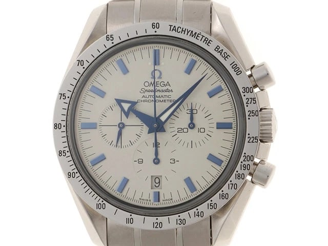 OMEGA SPEEDMASTER BROAD ARROW WATCH: OMEGA Speedmaster Broad Arrow Watch Brand: OMEGA Type: Wrist watch Material: Band Material None, Case Material [ Material ] SS Color: Dial Color None Size: Case size Size 42.0 mm Bracelet