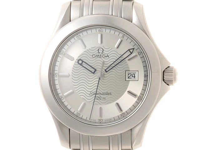 OMEGA SEAMASTER QUARTZ WATCH: OMEGA Seamaster Quartz Watch Brand: OMEGA Type: Wrist watch Material: Band Material None, Case Material [ Material ] SS Color: Dial Color None Size: Case size Size36mm Bracelet18.5cm Accessories:
