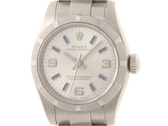 ROLEX OYSTER PERPETUAL WATCH: ROLEX Oyster Perpetual Watch Brand: ROLEX Type: Wrist watch Material: Band Material None, Case Material [ Material ] SS Color: Dial Color None Size: Case size Size26mm Bracelet15.5cm Accessories: