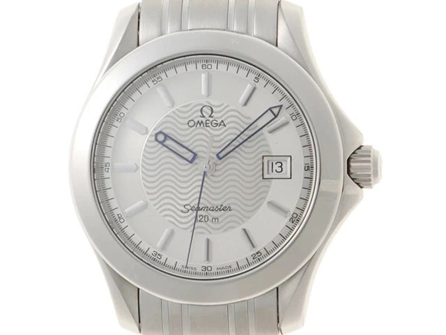 OMEGA SEAMASTER QUARTZ WATCH: OMEGA Seamaster Quartz Watch Brand: OMEGA Type: Wrist watch Material: Band Material None, Case Material [ Material ] STAINLESS Color: Dial Color None Size: Case size Size35.5mm Bracelet18cm Acces