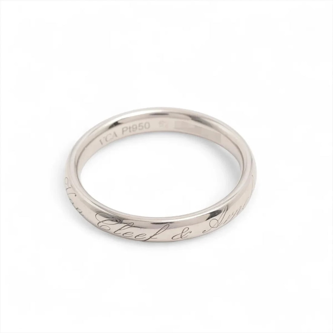 VAN CLEEF & ARPELS INFINI SIGNATURE RING PT950: Van Cleef & Arpels Infini Signature Ring Pt950 Brand: Van Cleef & Arpels Type: Ring Material: Pt950 Color: Not Specified Size: 6 US Accessories: None Accessories Notice: When purchasing pr