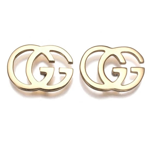 GUCCI EARRINGS GG RUNNING 18K 750 YELLOW GOLD (1 of 3)