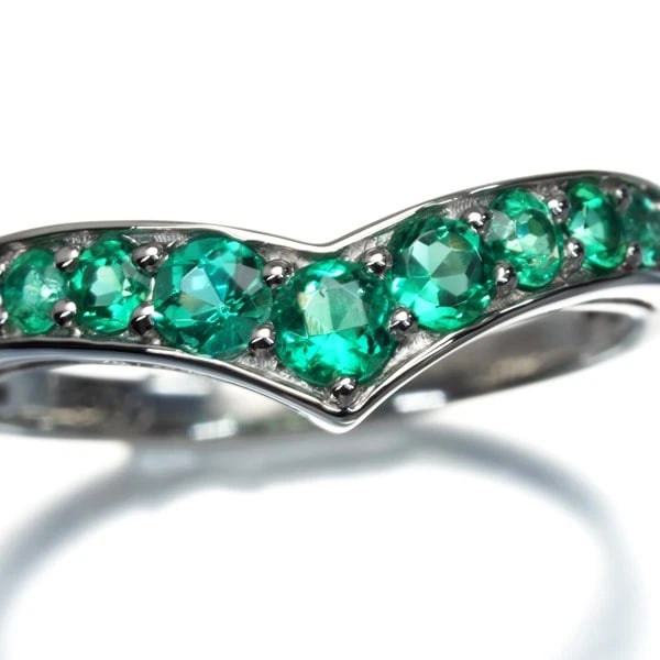 EMERALD RING PLATINUM - 2