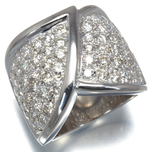 DIAMONDPAVED RING - 3