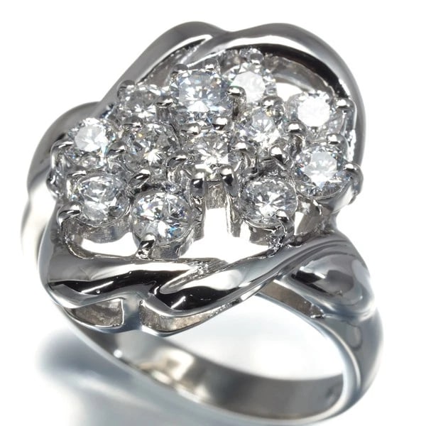 DIAMOND FLOWER RING - 3