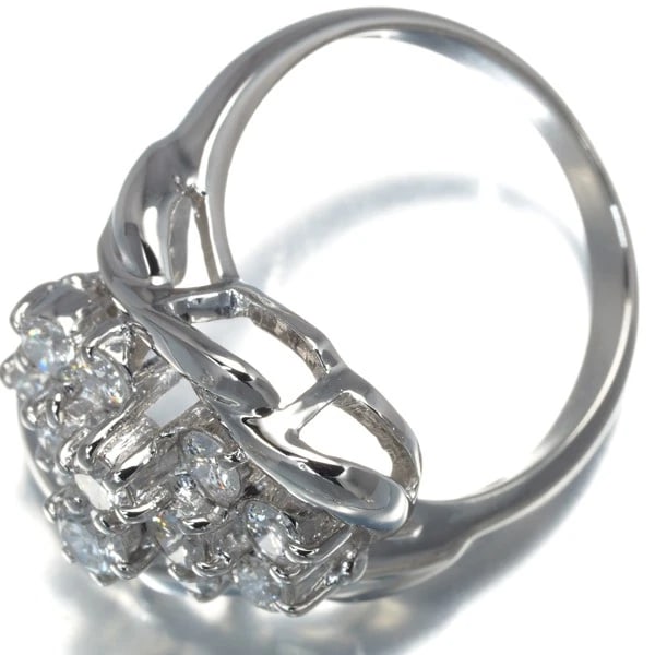 DIAMOND FLOWER RING - 4
