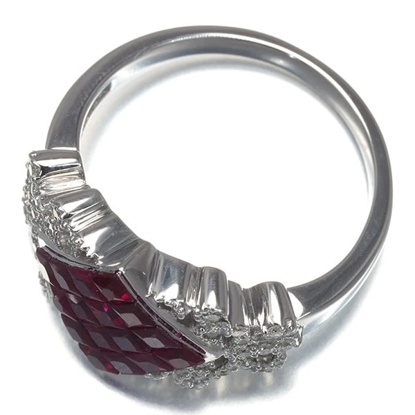RUBY DIAMOND RING - 3