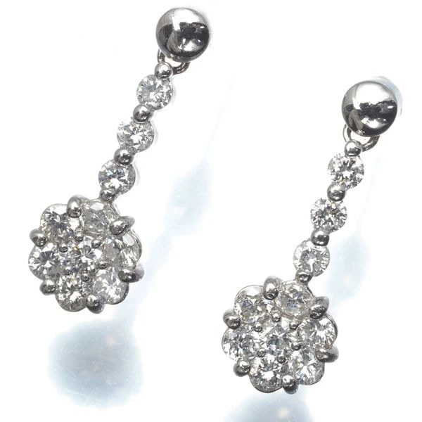 DIAMOND DROP EARRINGS - 2