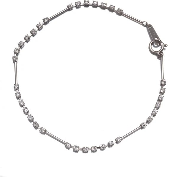 BRACELET DIAMOND 18K WHITE GOLD (1 of 3)