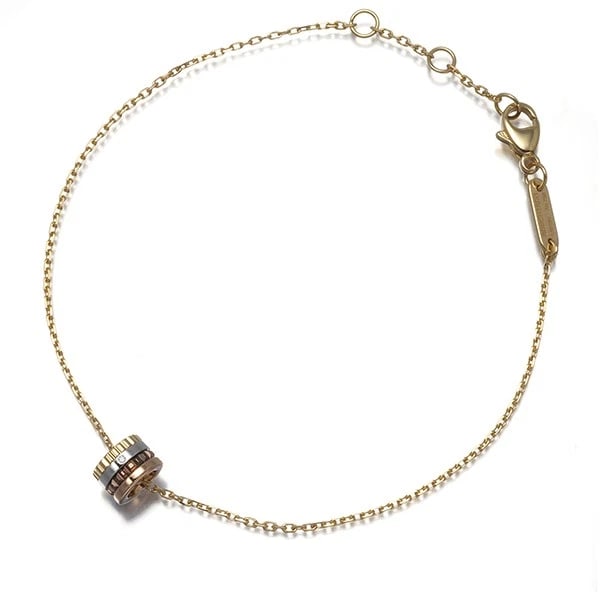 BOUCHERON BRACELET QUATRE CLASSIQUE: Boucheron Bracelet Quatre Classique Brand: BOUCHERON Type: Bracelet Material: 18K / 750 / Yellow Gold 18K / 750 / White Gold 18K / 750 / Rose Gold Brown Coating Main Stone Natural Color: