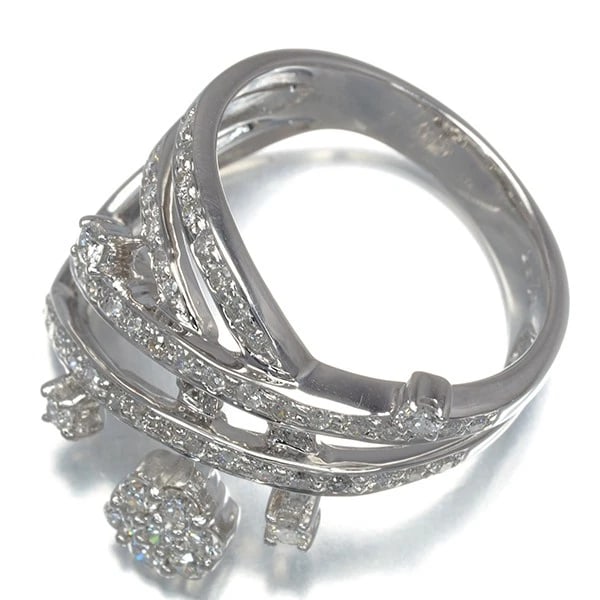 DIAMOND FLOWER RING - 3