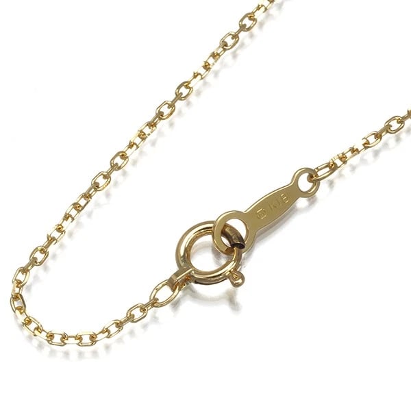 MIKIMOTO CHAIN NECKLACE CABLE: Mikimoto Chain Necklace Cable Brand: MIKIMOTO Type: Necklace Material: 18K / 750 / Yellow Gold Color: Yellow Gold Size: Necklace length: 38cm Accessories: None Accessories Notice: When