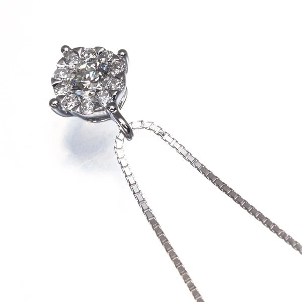 DIAMOND PAVED NECKLACE - 2