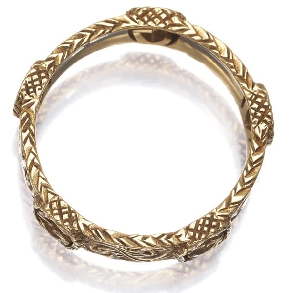 GUCCI RING INTERLOCKING - 3