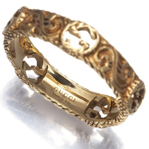 GUCCI RING INTERLOCKING - 4