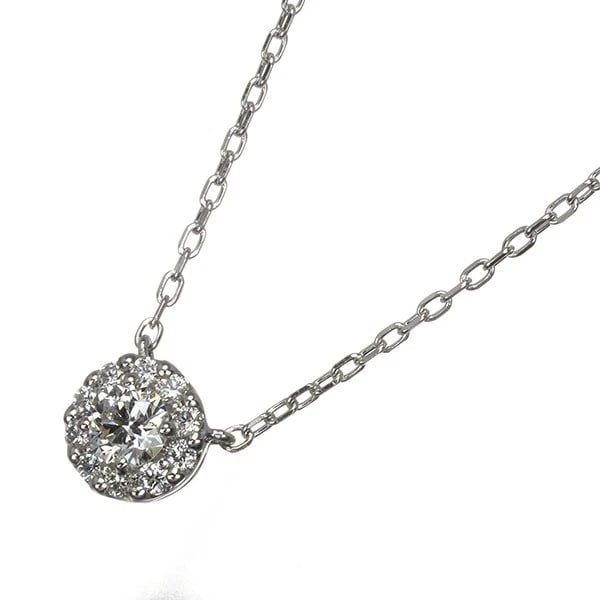 VENDOME NECKLACE GRACE SOLITAIRE: VENDOME Necklace Grace Solitaire Brand: VENDOME Type: Necklace Material: 950 / 850 / Platinum Main Stone Natural Color: Platinum Size: Necklace length: 37 / 40cm Accessories: None Accessories