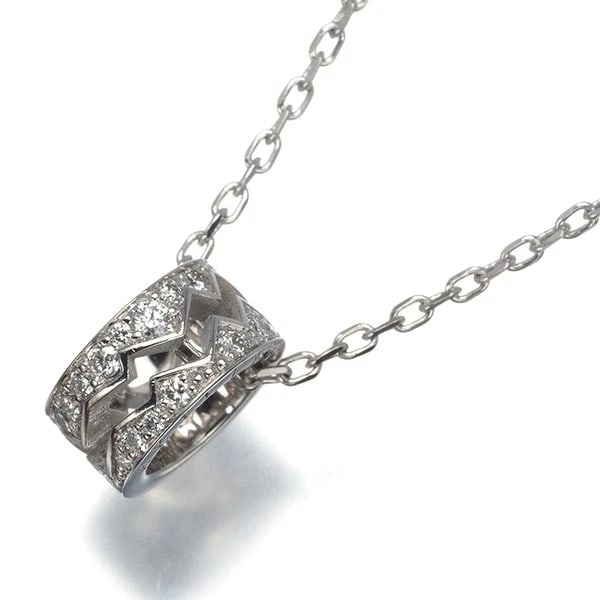 AKILLIS NECKLACE DIAMOND CAPTURE: AKILLIS Necklace Diamond Capture Brand: AKILLIS Type: Necklace Material: 18K / 750 / White Gold Main Stone Natural Color: White Gold Size: Necklace length: 40 / 42cm Accessories: None
