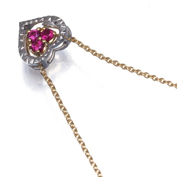 STAR JEWELRY NECKLACE RUBY - 3