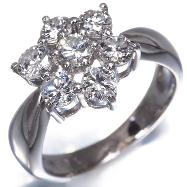 DIAMOND FLOWER RING - 2