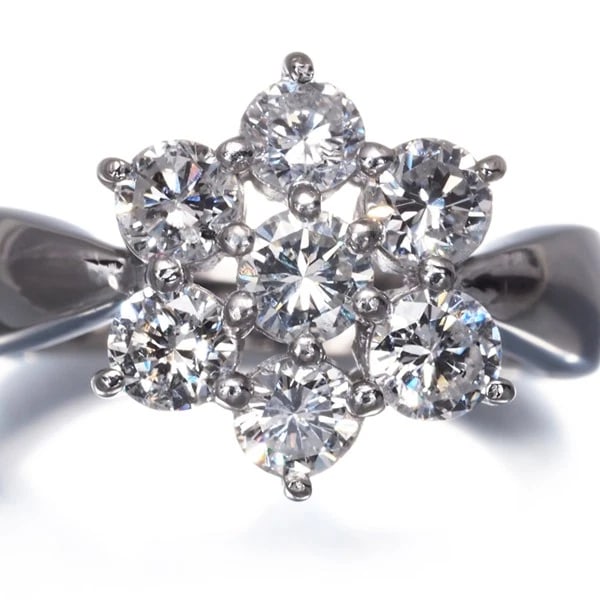 DIAMOND FLOWER RING - 3