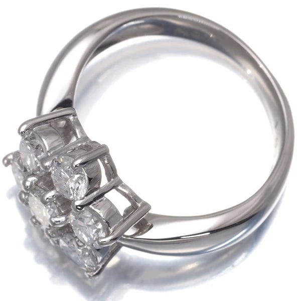 DIAMOND FLOWER RING - 4