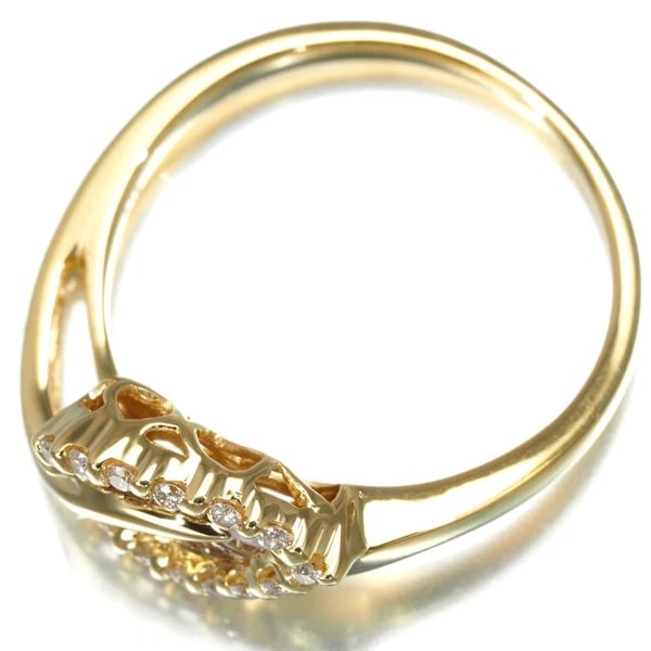 DIAMOND LEAF RING - 4