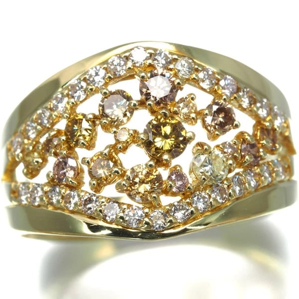 DIAMOND OPENWORK RING - 2